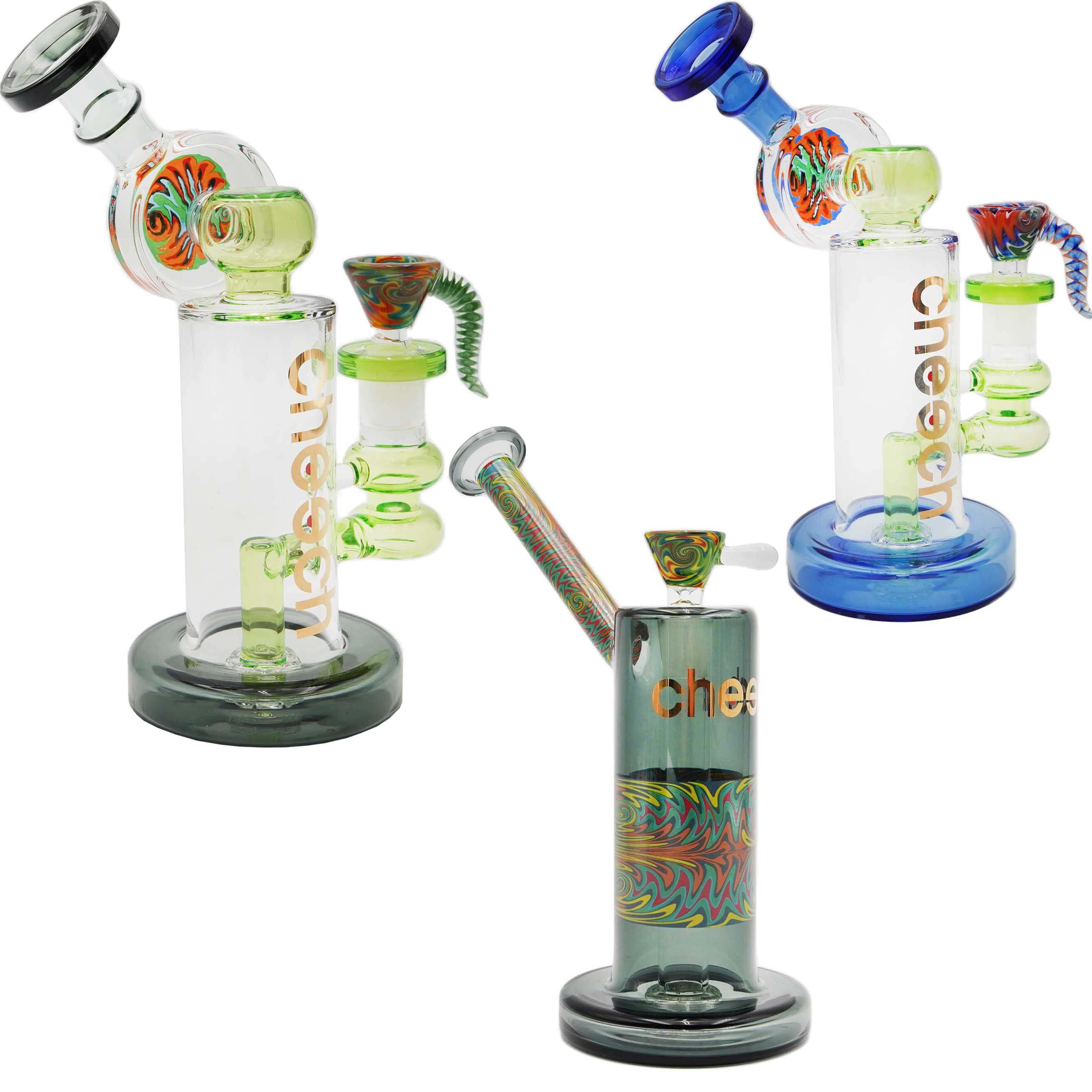 Cheech Multi Color Bubbler With Gift Box | 4 inch  product image